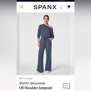 New Very Black SPANX® AirEssentials
Off-Shoulder Jumpsuit